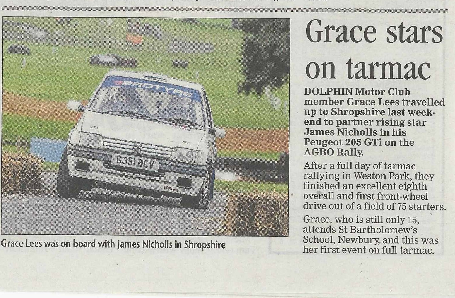 Grace Lees write up in Newbury Weekly News (002) Grace Lees write up in Newbury Weekly News (002)